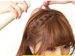 齐刘海梨花头梨花编发步骤