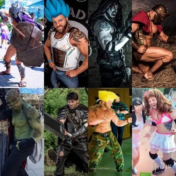 GC2017：游戏展台cosplay应有尽有 科隆游戏展图集