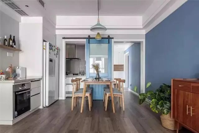 138平北欧三居室，文化石电视墙搭配原木家具，文艺又清新！